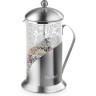 Френч-пресс RONDELL AJOUR 0,8 л с деколью на стеклянной колбе RDS-1094