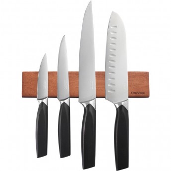 Набор из 4 ножей RONDELL TOLEDO на магнитном держателе